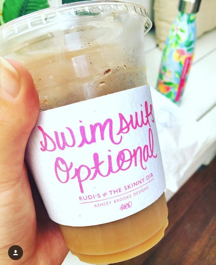 coconut milk iced latte for the win!