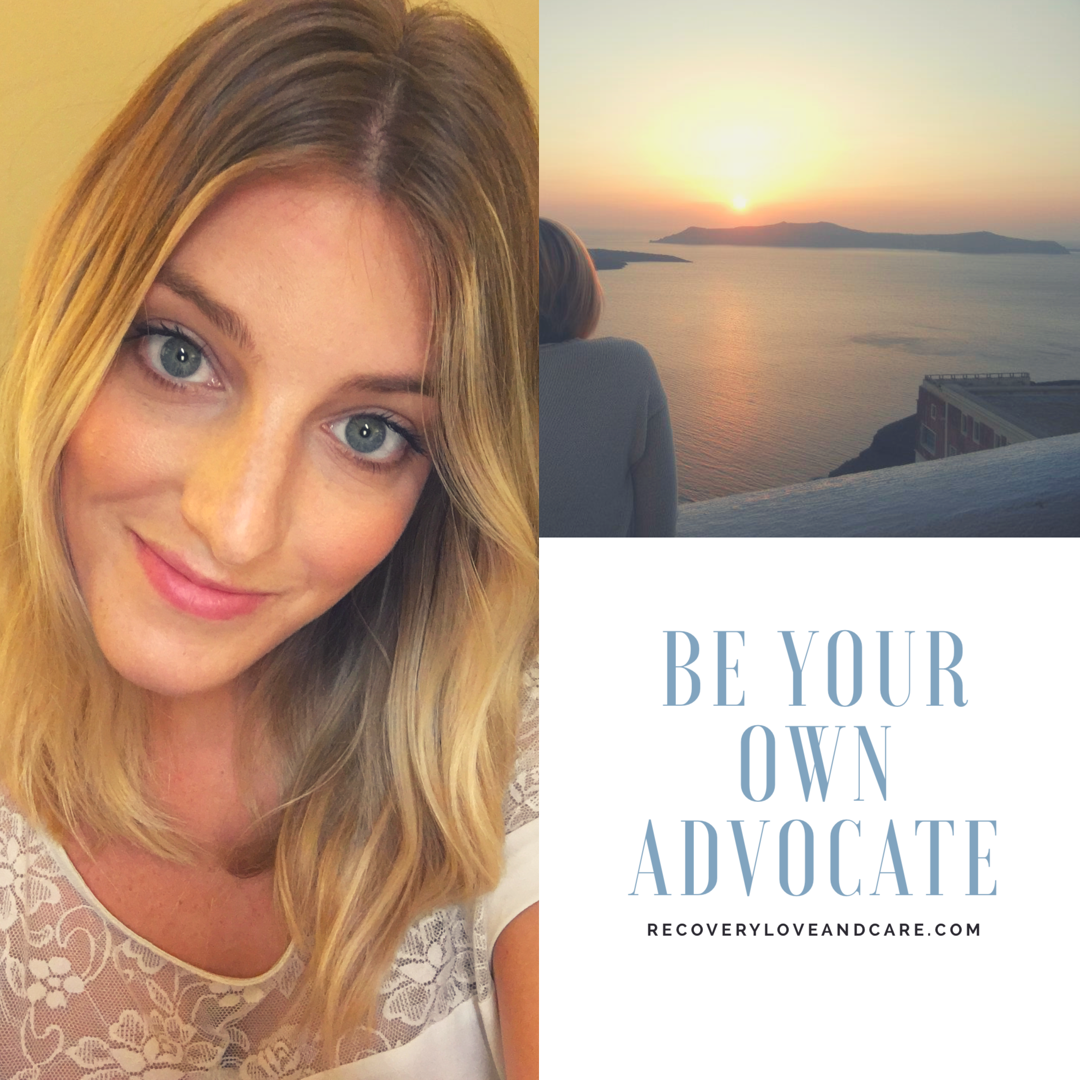 Advocate for yourself!!! 