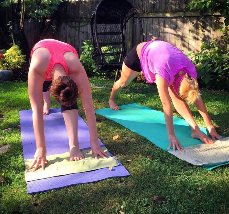 Backyard Yoga